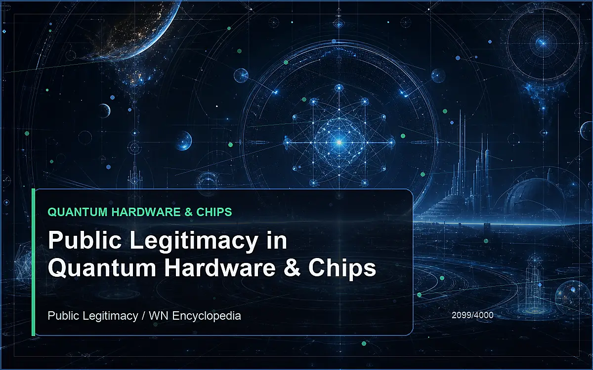 AI-generated encyclopedia reference image for Public Legitimacy in Quantum Hardware & Chips