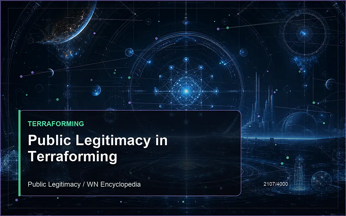 AI-generated encyclopedia reference image for Public Legitimacy in Terraforming