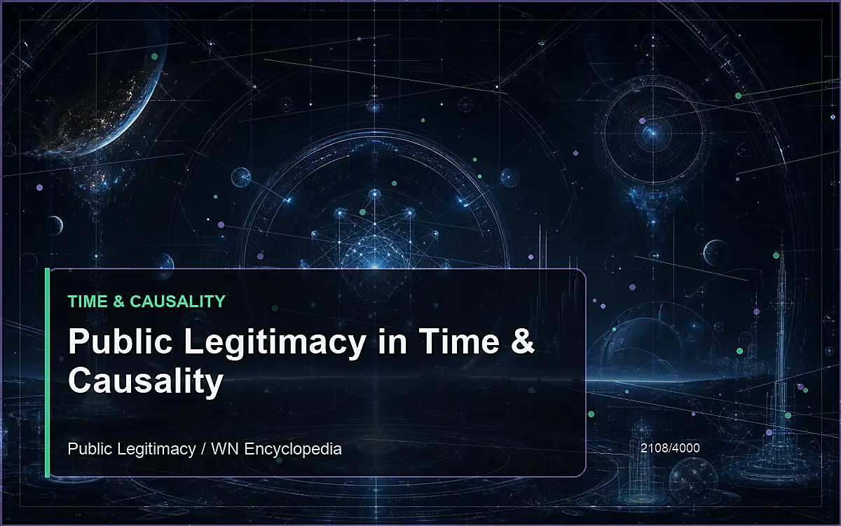 AI-generated encyclopedia reference image for Public Legitimacy in Time & Causality