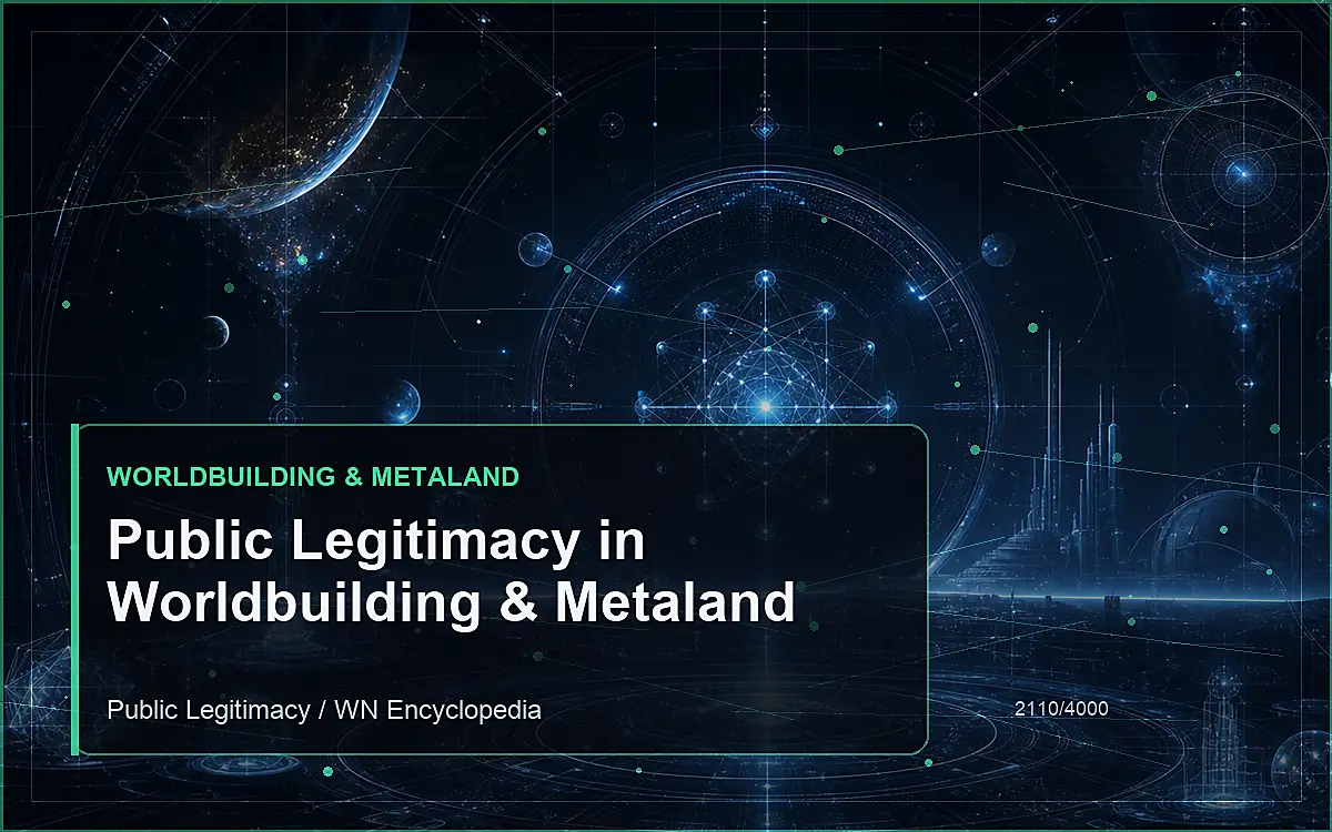 AI-generated encyclopedia reference image for Public Legitimacy in Worldbuilding & Metaland