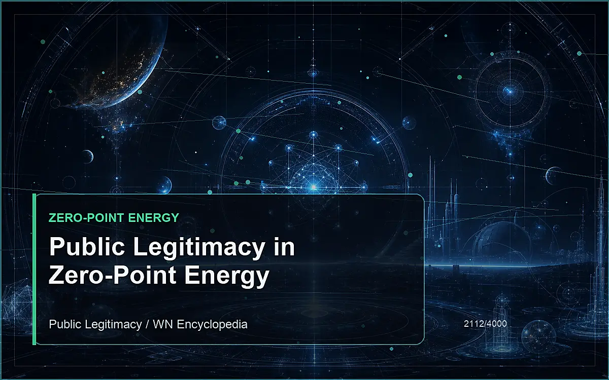 AI-generated encyclopedia reference image for Public Legitimacy in Zero-Point Energy