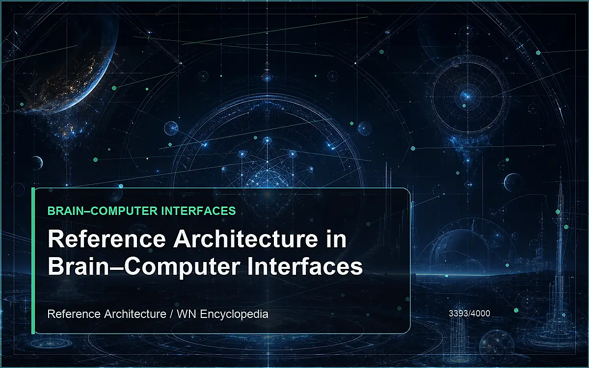 AI-generated encyclopedia reference image for Reference Architecture in Brain–Computer Interfaces