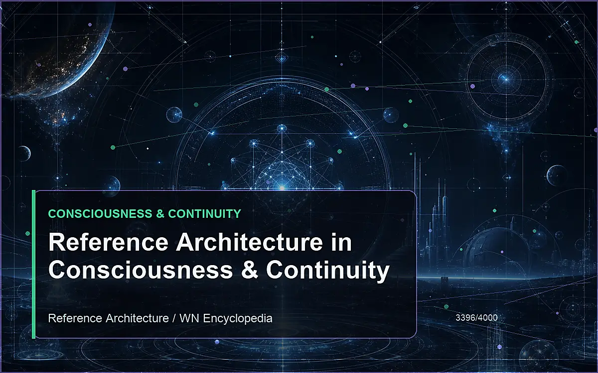 AI-generated encyclopedia reference image for Reference Architecture in Consciousness & Continuity