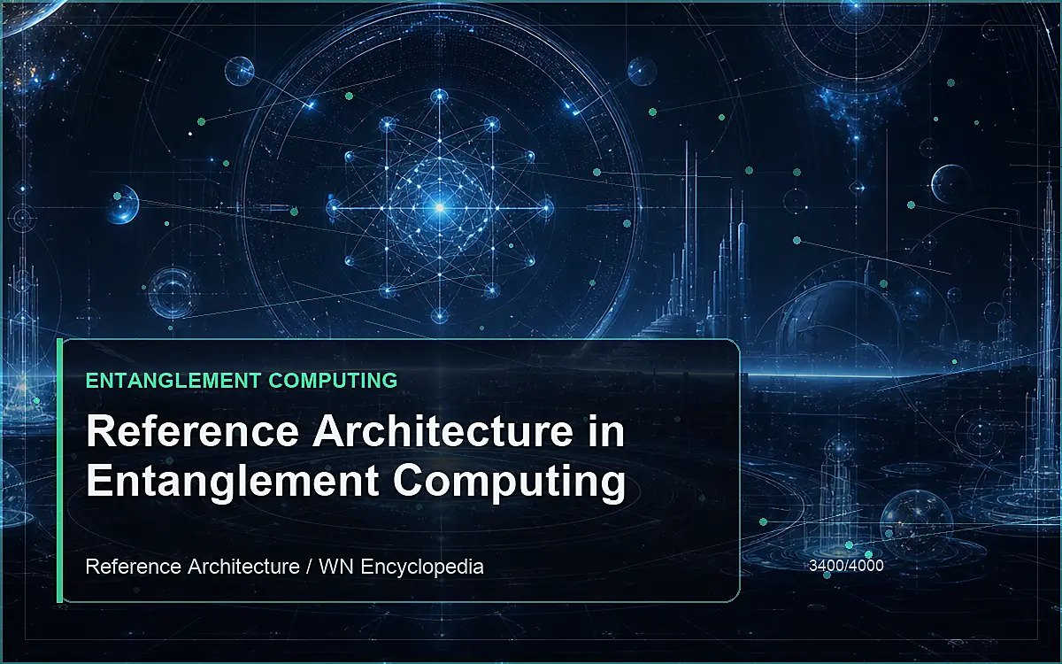 AI-generated encyclopedia reference image for Reference Architecture in Entanglement Computing