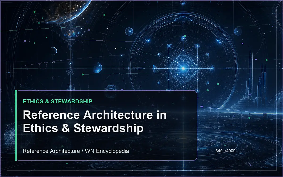 AI-generated encyclopedia reference image for Reference Architecture in Ethics & Stewardship