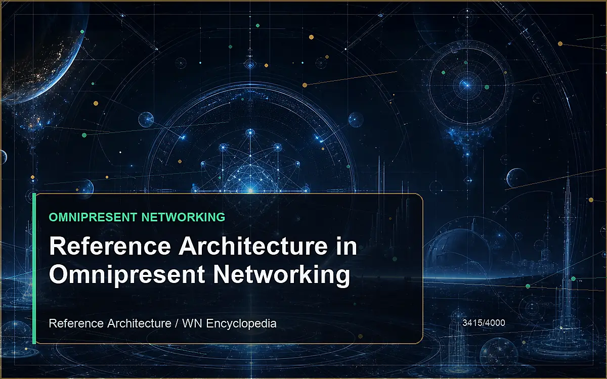 AI-generated encyclopedia reference image for Reference Architecture in Omnipresent Networking