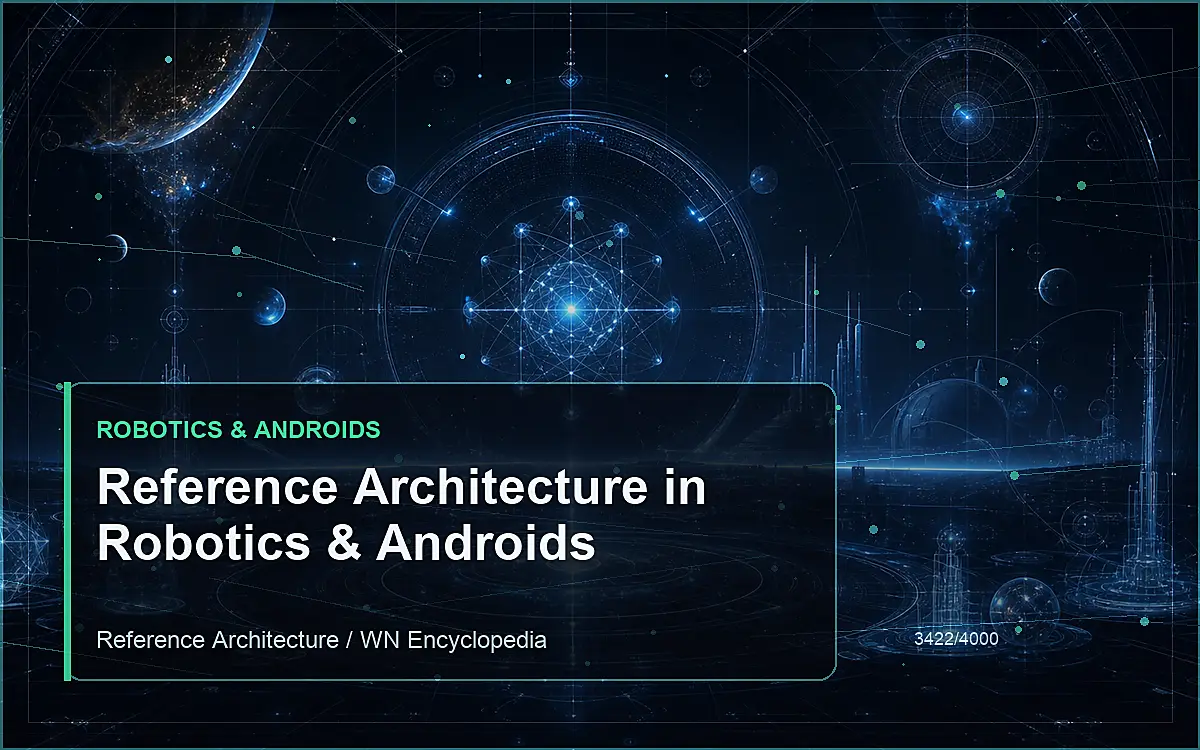 AI-generated encyclopedia reference image for Reference Architecture in Robotics & Androids