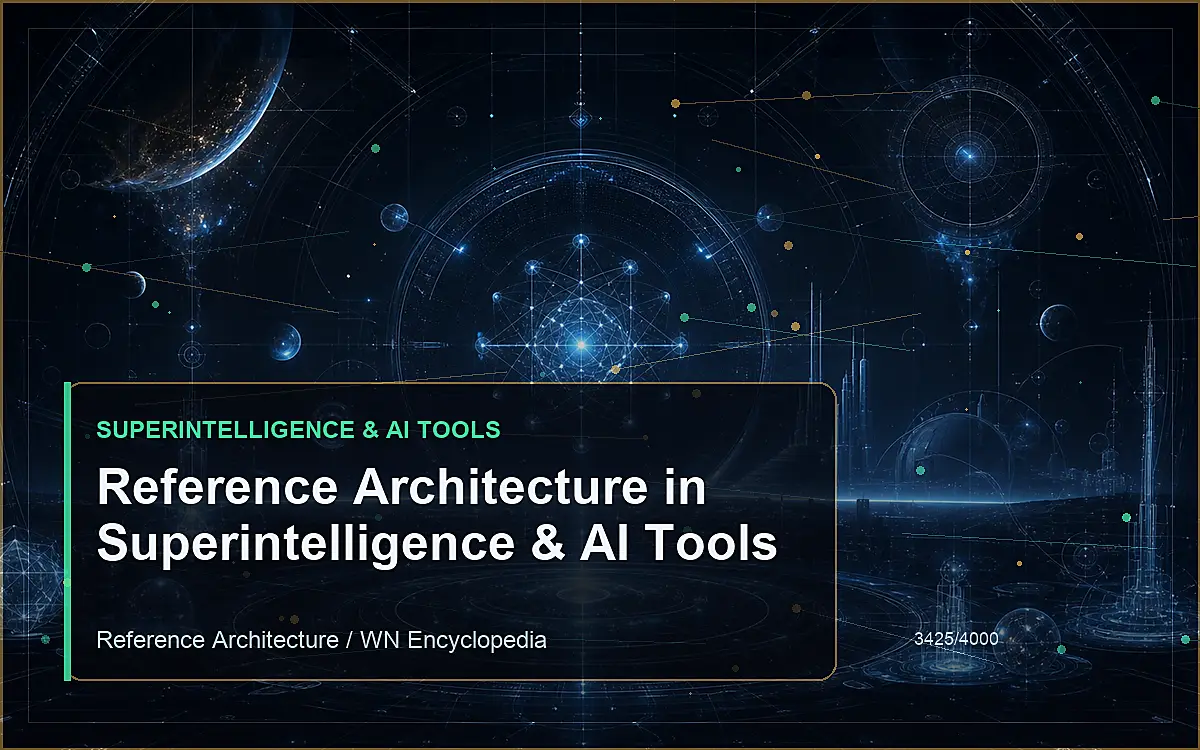 AI-generated encyclopedia reference image for Reference Architecture in Superintelligence & AI Tools