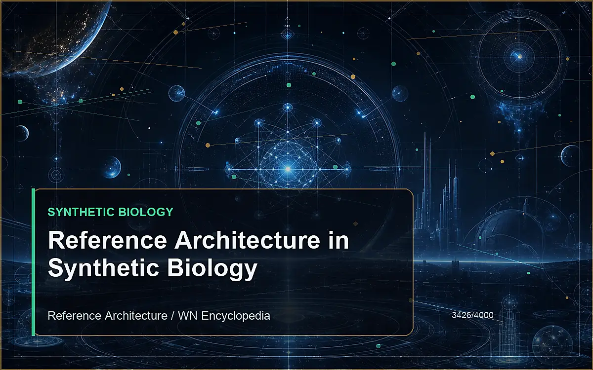 AI-generated encyclopedia reference image for Reference Architecture in Synthetic Biology