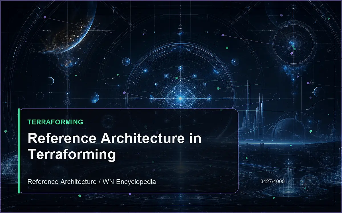 AI-generated encyclopedia reference image for Reference Architecture in Terraforming