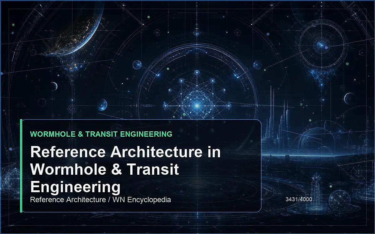AI-generated encyclopedia reference image for Reference Architecture in Wormhole & Transit Engineering