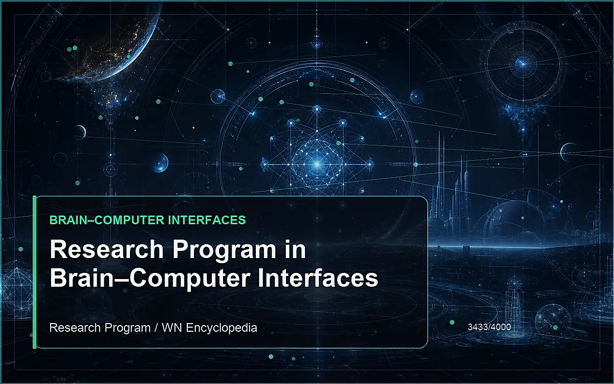 AI-generated encyclopedia reference image for Research Program in Brain–Computer Interfaces