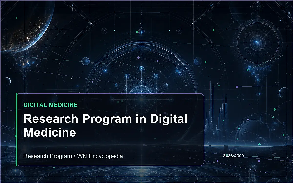AI-generated encyclopedia reference image for Research Program in Digital Medicine
