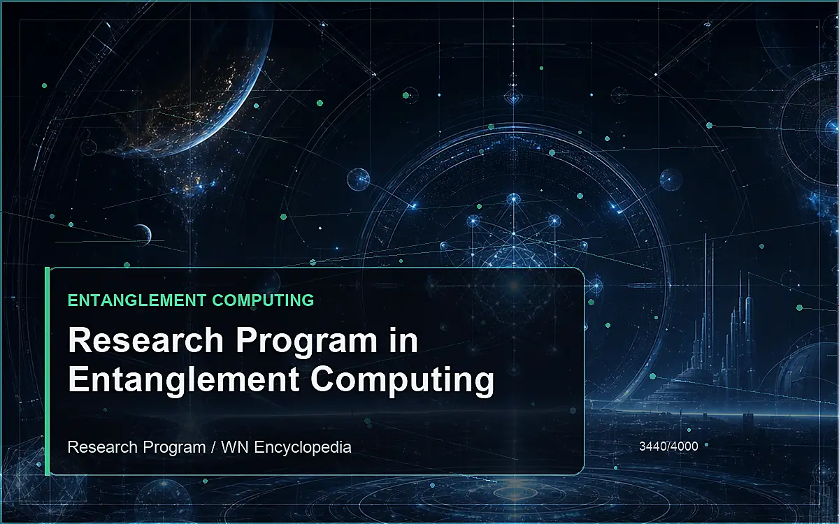 AI-generated encyclopedia reference image for Research Program in Entanglement Computing