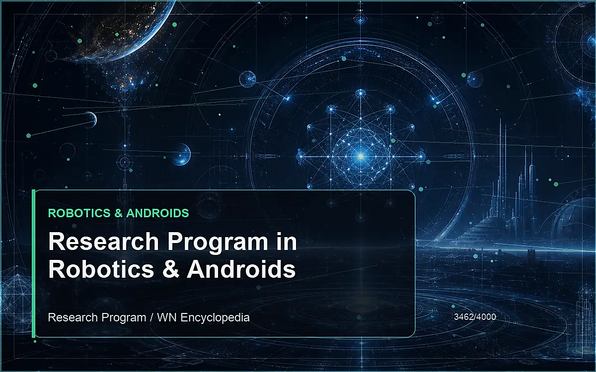 AI-generated encyclopedia reference image for Research Program in Robotics & Androids