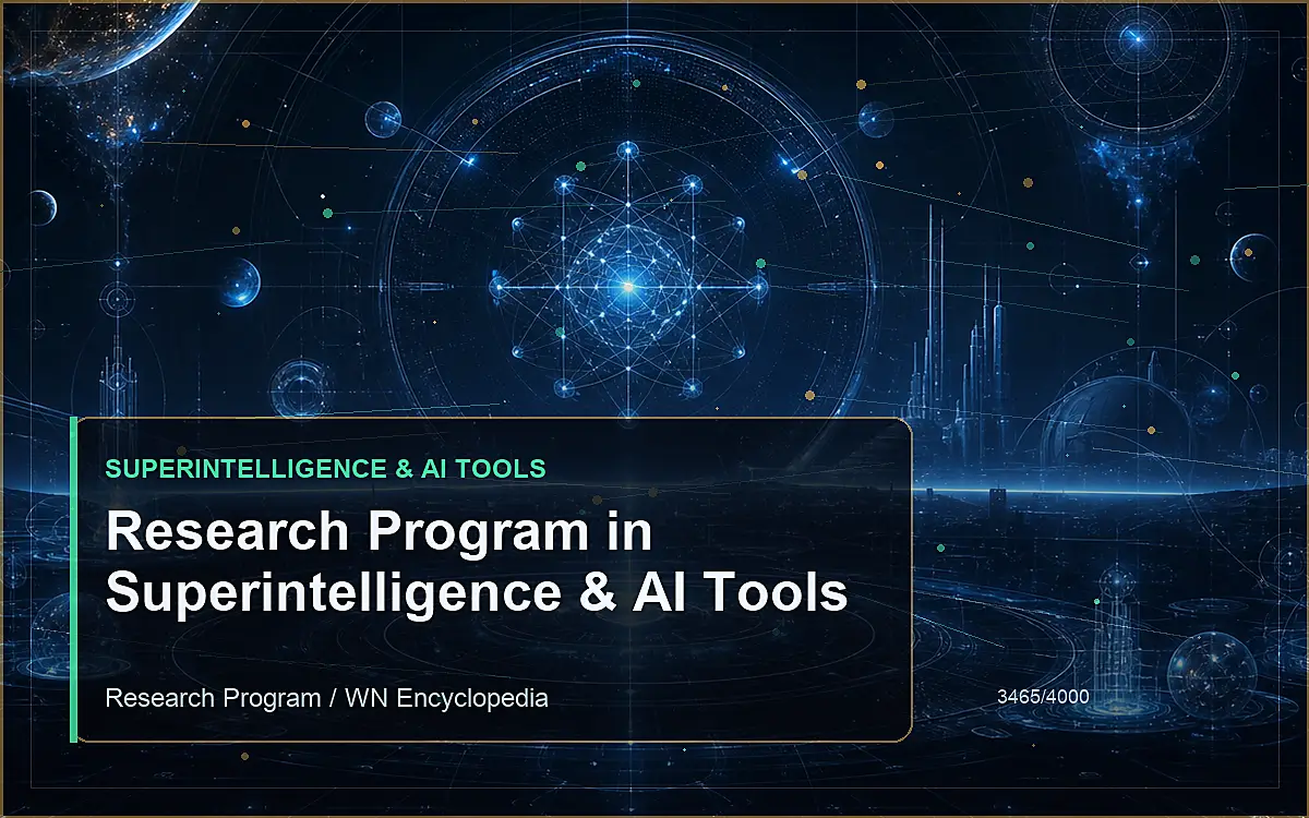 AI-generated encyclopedia reference image for Research Program in Superintelligence & AI Tools