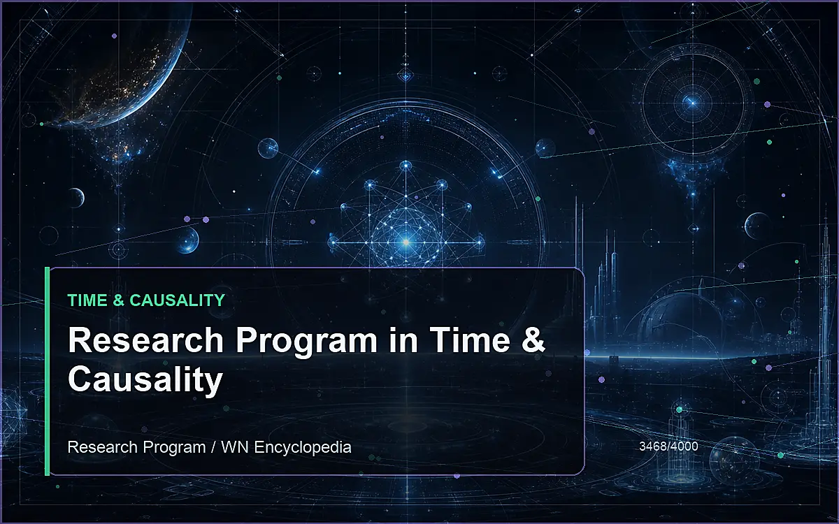 AI-generated encyclopedia reference image for Research Program in Time & Causality