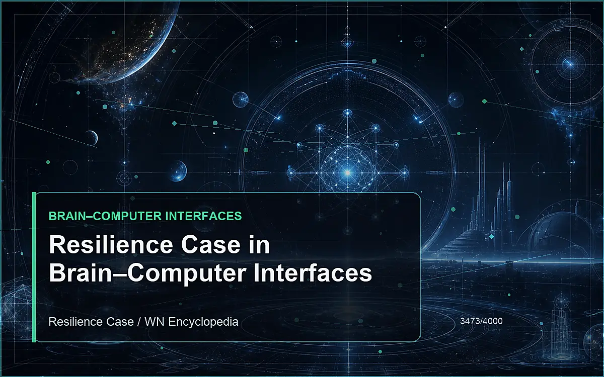 AI-generated encyclopedia reference image for Resilience Case in Brain–Computer Interfaces