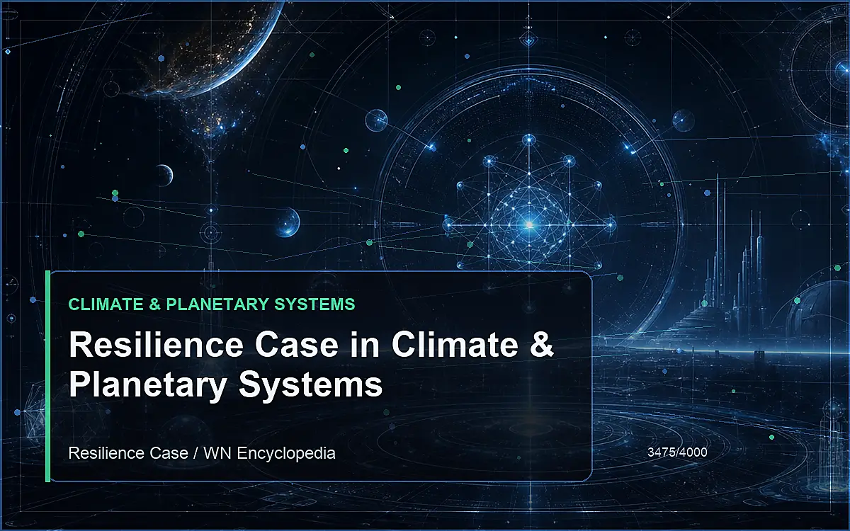 AI-generated encyclopedia reference image for Resilience Case in Climate & Planetary Systems