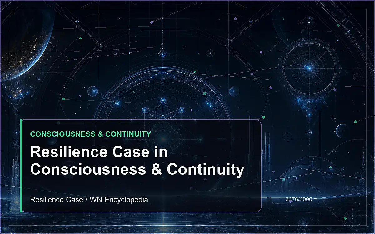 AI-generated encyclopedia reference image for Resilience Case in Consciousness & Continuity