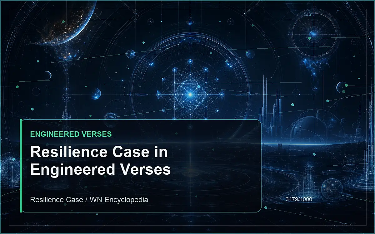 AI-generated encyclopedia reference image for Resilience Case in Engineered Verses