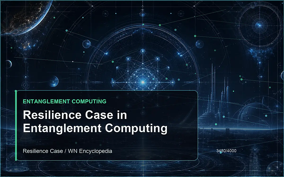 AI-generated encyclopedia reference image for Resilience Case in Entanglement Computing