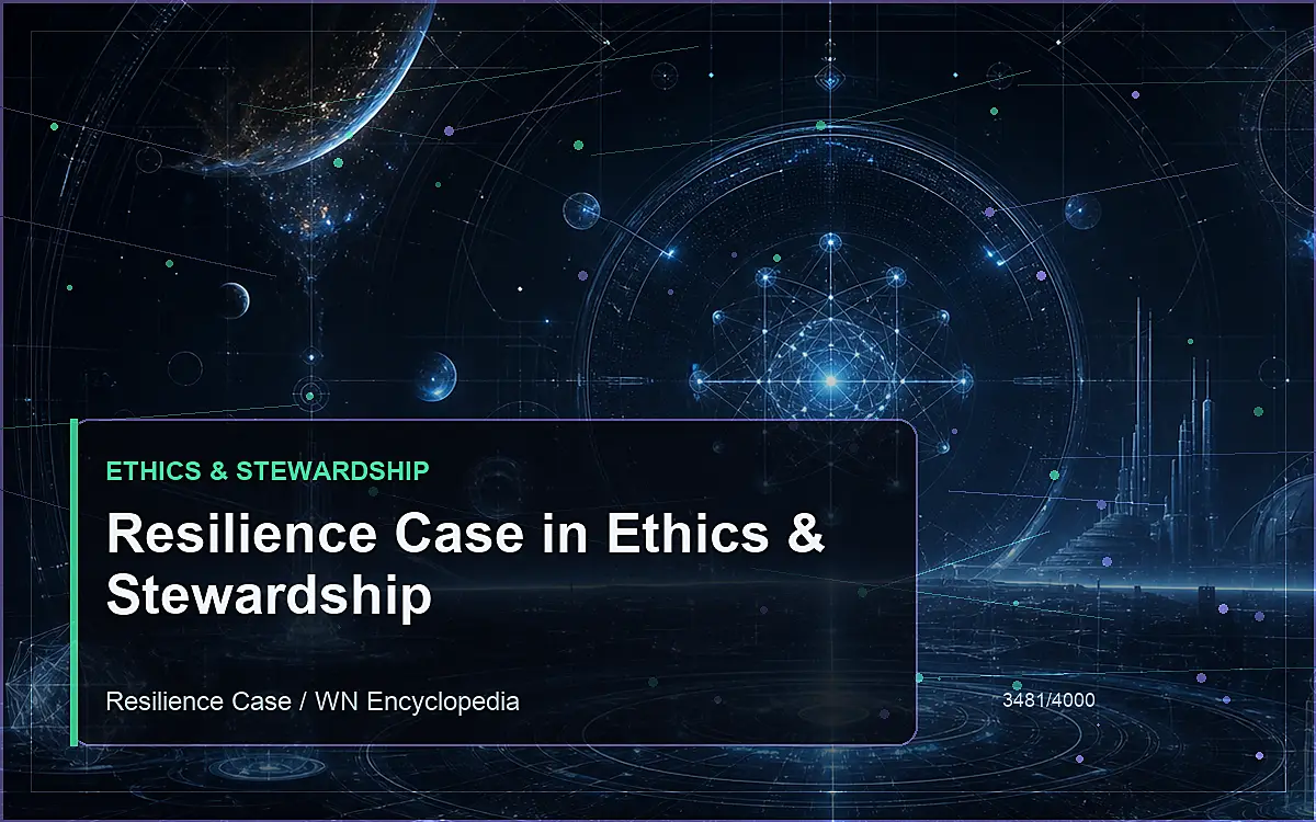 AI-generated encyclopedia reference image for Resilience Case in Ethics & Stewardship