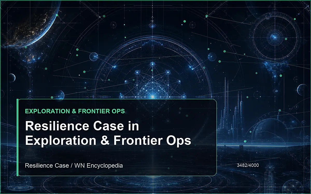 AI-generated encyclopedia reference image for Resilience Case in Exploration & Frontier Ops