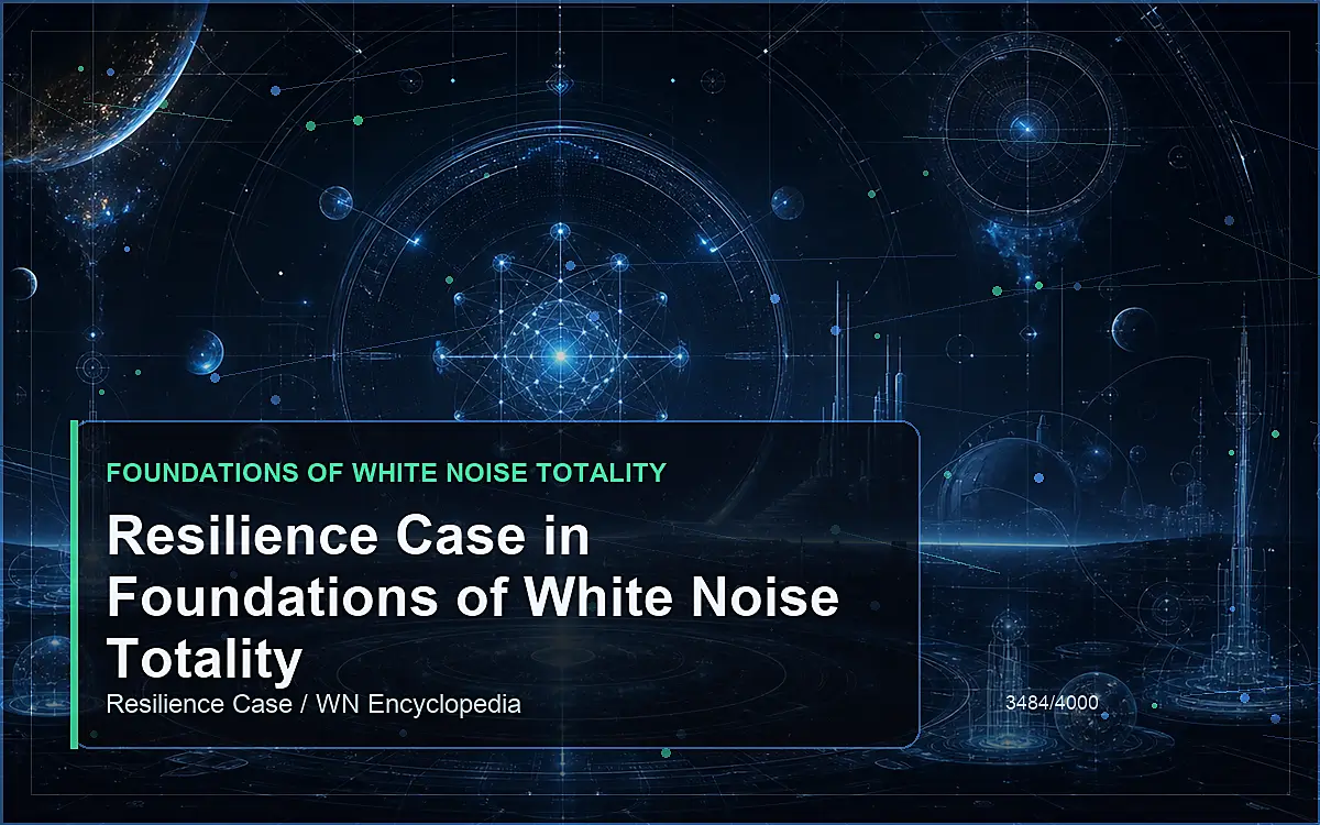 AI-generated encyclopedia reference image for Resilience Case in Foundations of White Noise Totality