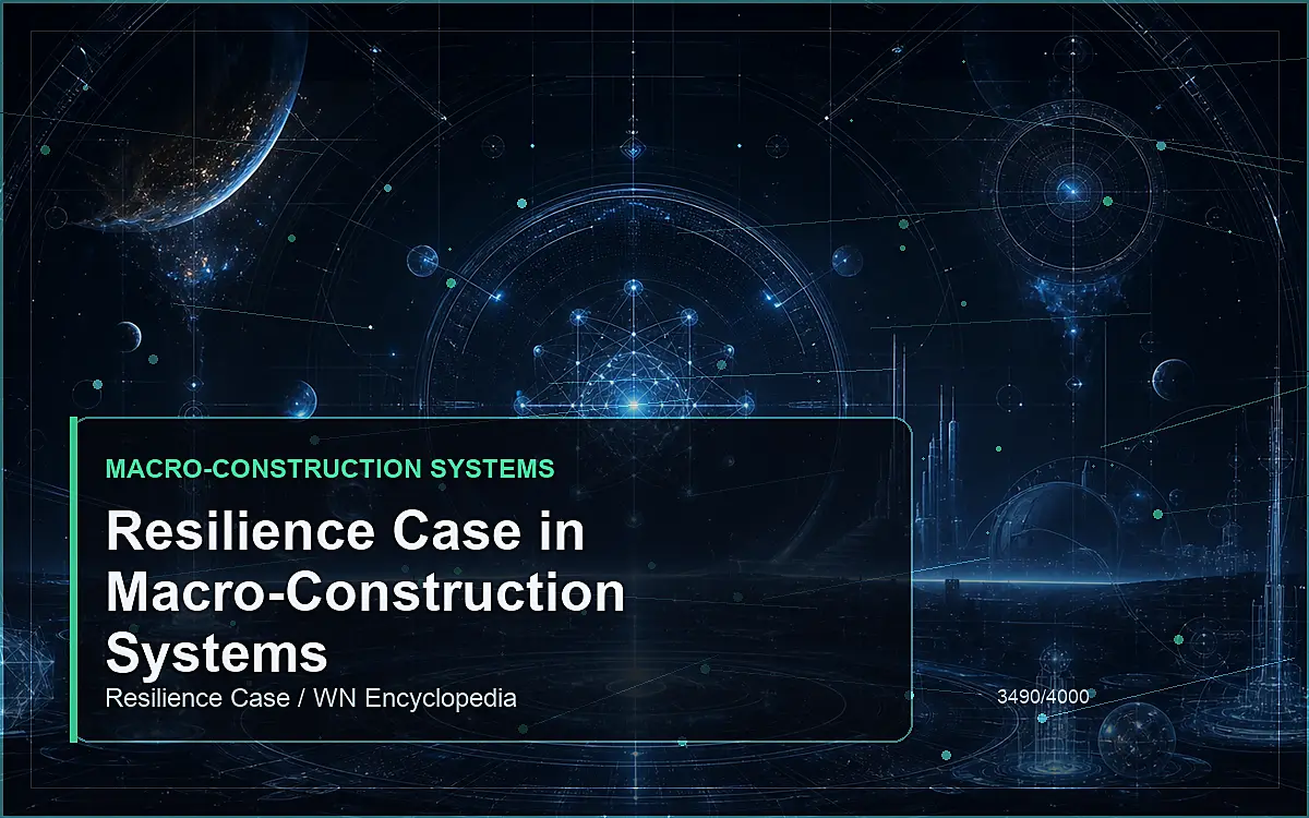 AI-generated encyclopedia reference image for Resilience Case in Macro-Construction Systems