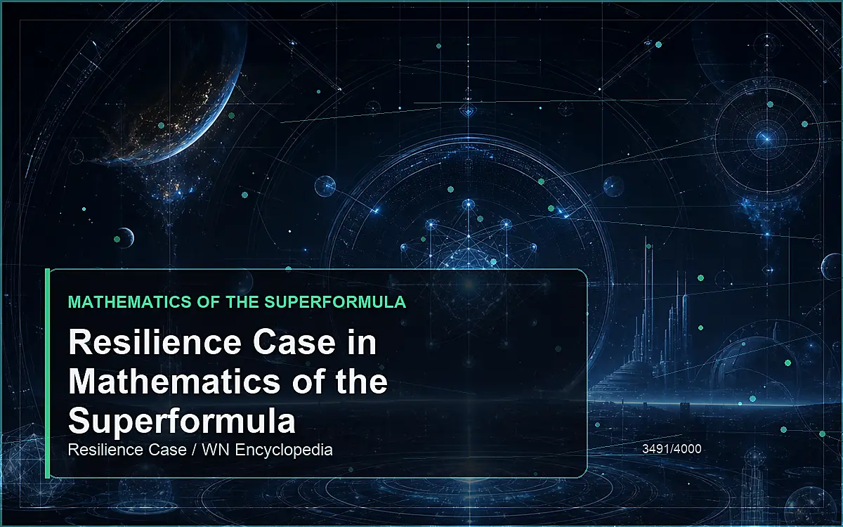 AI-generated encyclopedia reference image for Resilience Case in Mathematics of the Superformula