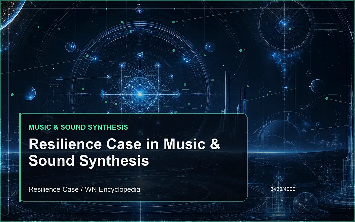 AI-generated encyclopedia reference image for Resilience Case in Music & Sound Synthesis