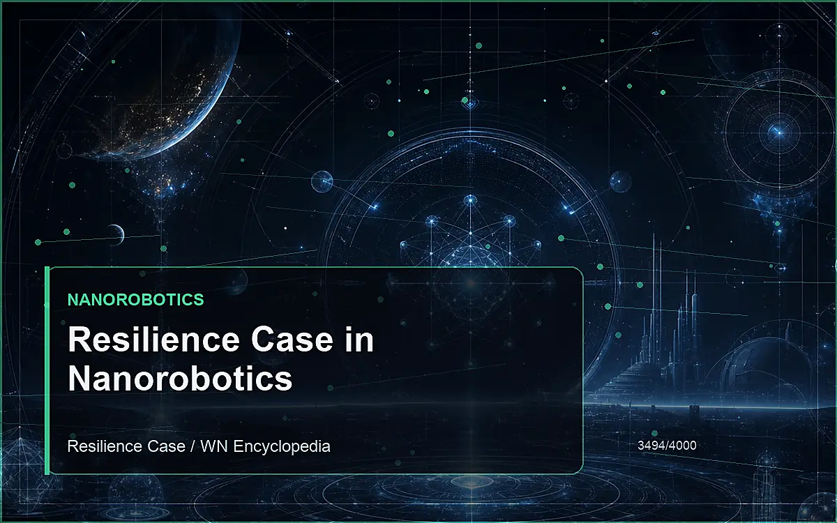 AI-generated encyclopedia reference image for Resilience Case in Nanorobotics