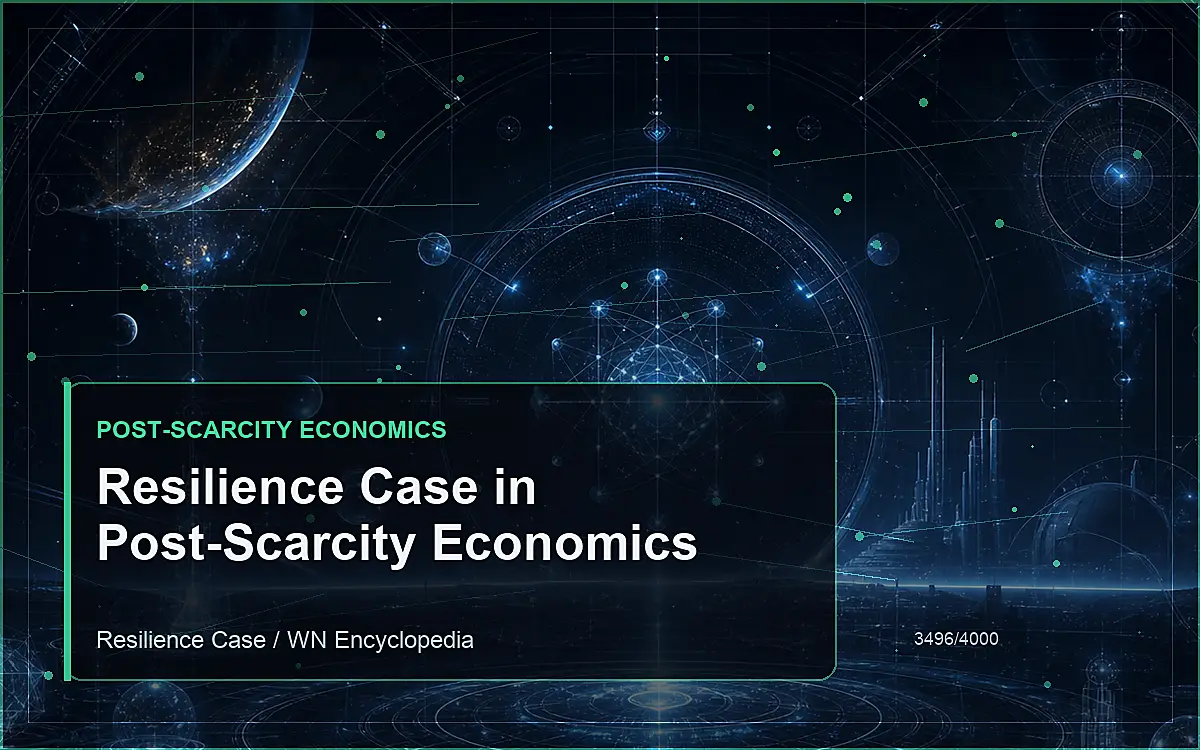 AI-generated encyclopedia reference image for Resilience Case in Post-Scarcity Economics