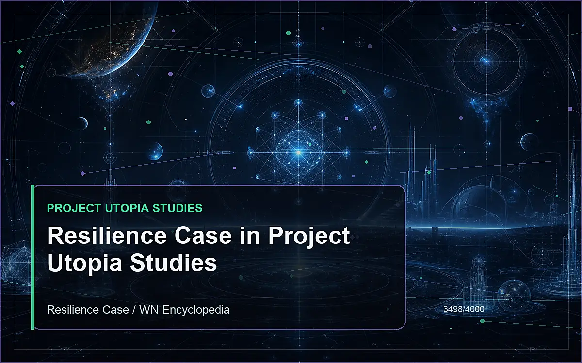 AI-generated encyclopedia reference image for Resilience Case in Project Utopia Studies