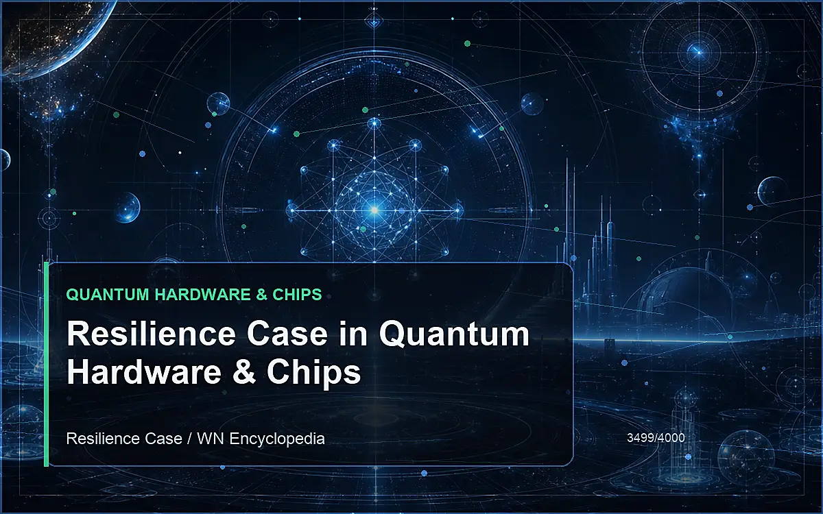 AI-generated encyclopedia reference image for Resilience Case in Quantum Hardware & Chips