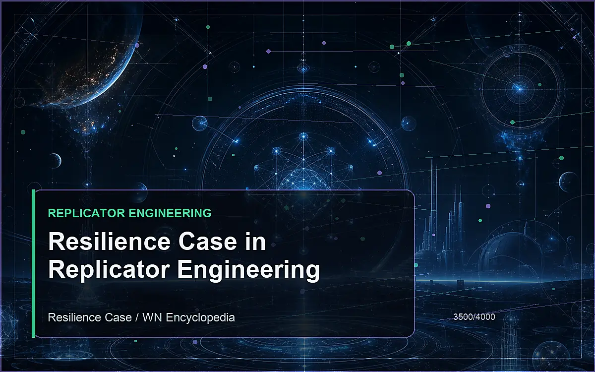 AI-generated encyclopedia reference image for Resilience Case in Replicator Engineering