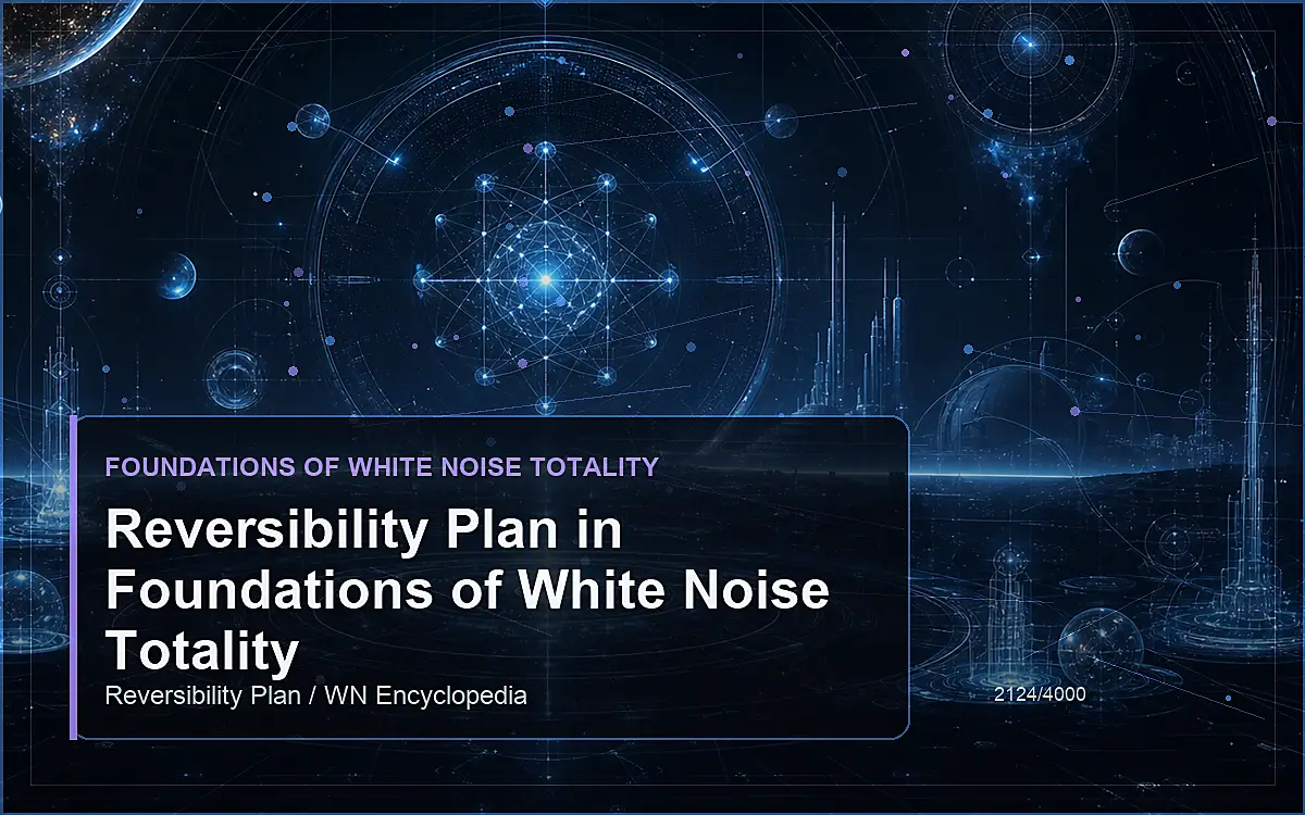 AI-generated encyclopedia reference image for Reversibility Plan in Foundations of White Noise Totality