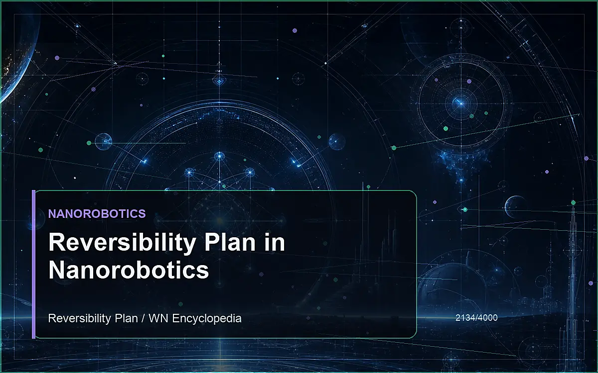 AI-generated encyclopedia reference image for Reversibility Plan in Nanorobotics