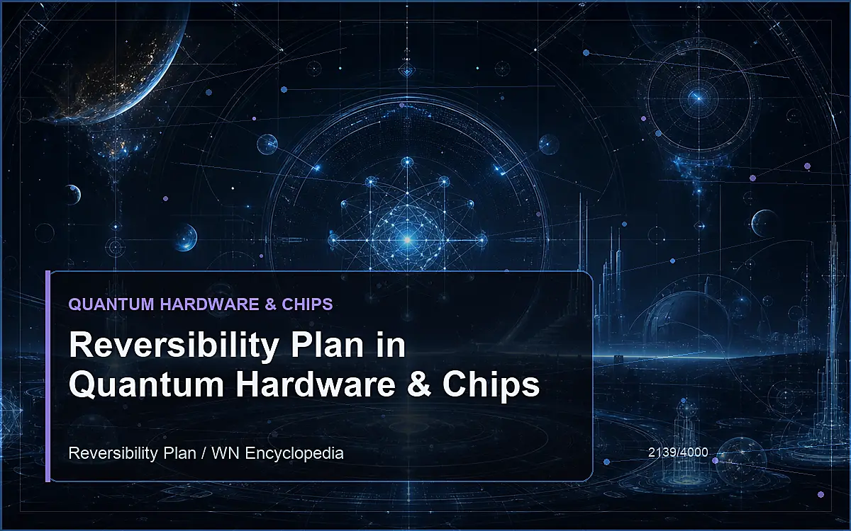 AI-generated encyclopedia reference image for Reversibility Plan in Quantum Hardware & Chips