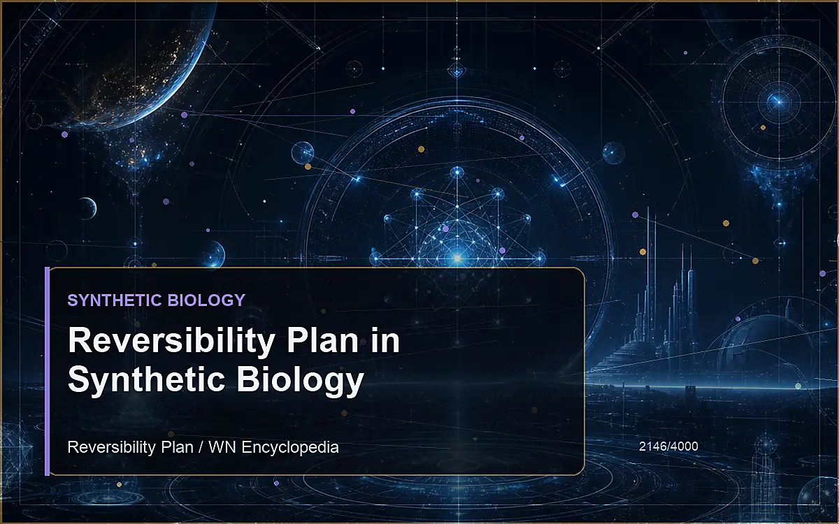 AI-generated encyclopedia reference image for Reversibility Plan in Synthetic Biology