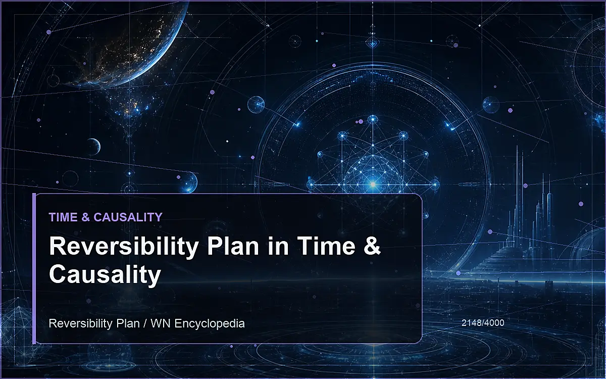 AI-generated encyclopedia reference image for Reversibility Plan in Time & Causality