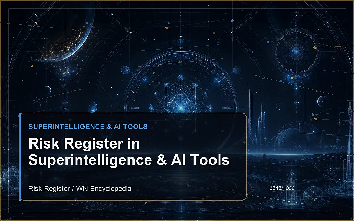 AI-generated encyclopedia reference image for Risk Register in Superintelligence & AI Tools