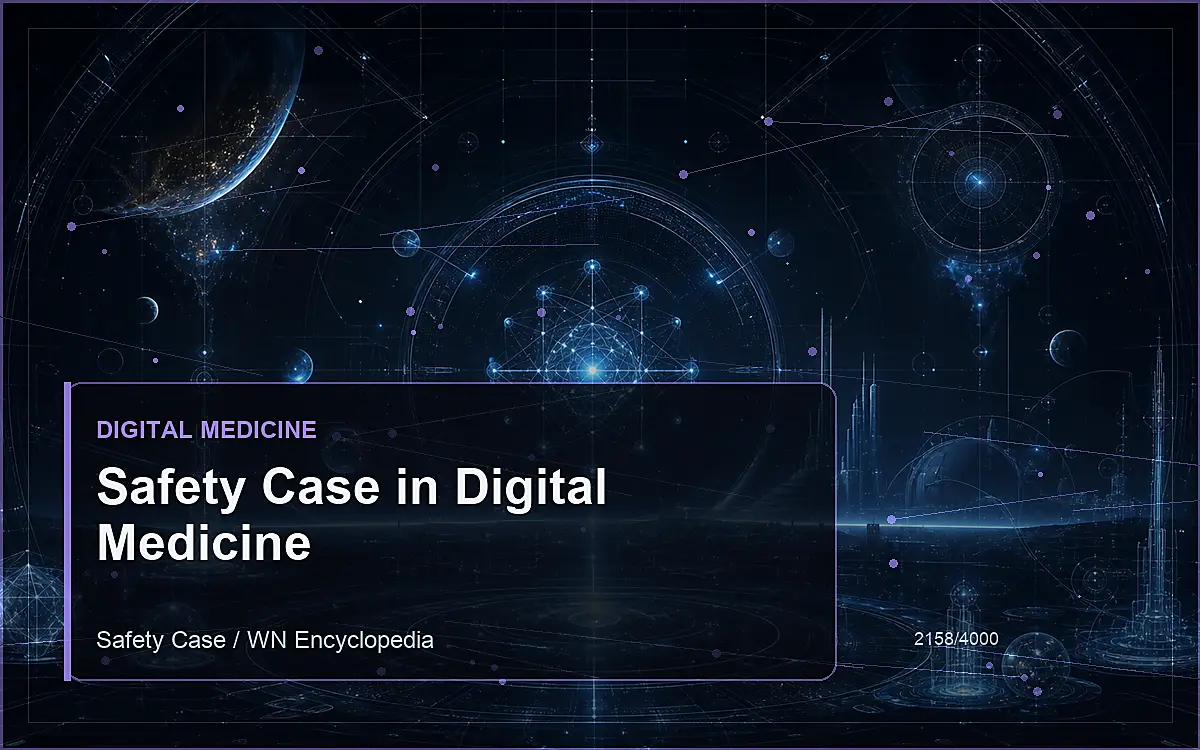 AI-generated encyclopedia reference image for Safety Case in Digital Medicine