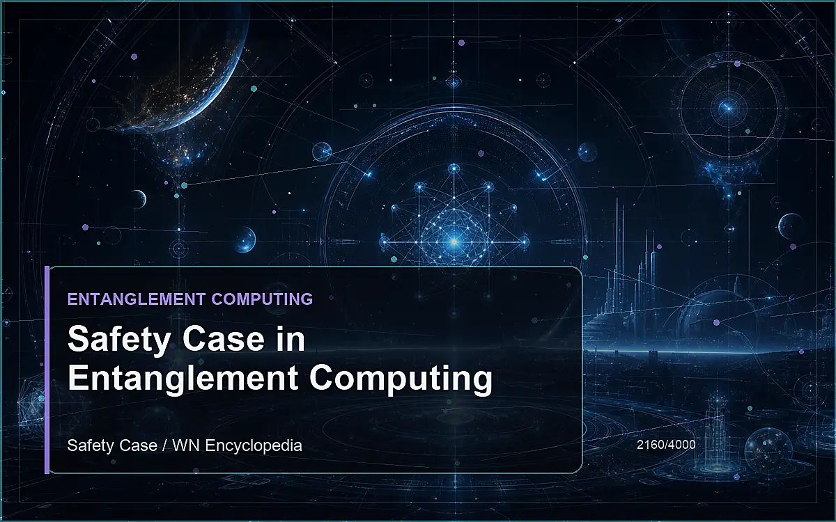 AI-generated encyclopedia reference image for Safety Case in Entanglement Computing
