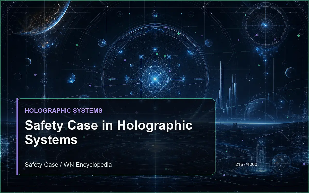 AI-generated encyclopedia reference image for Safety Case in Holographic Systems