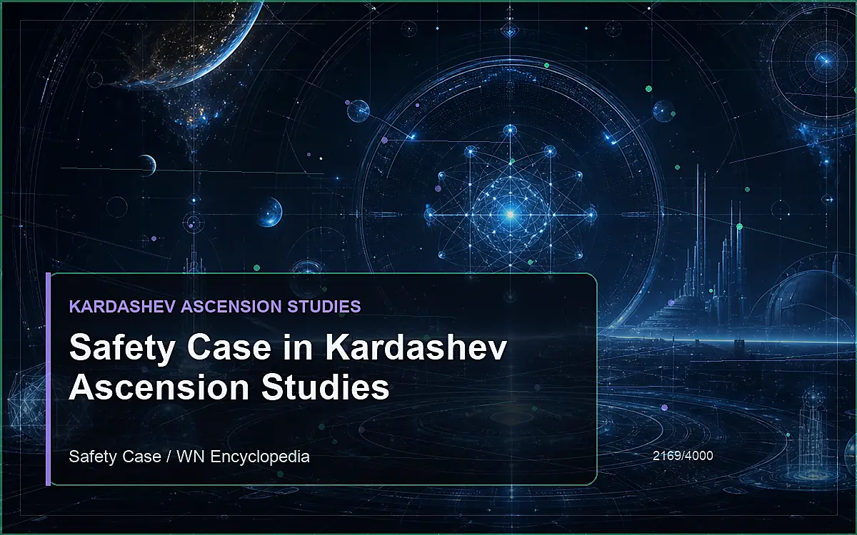 AI-generated encyclopedia reference image for Safety Case in Kardashev Ascension Studies