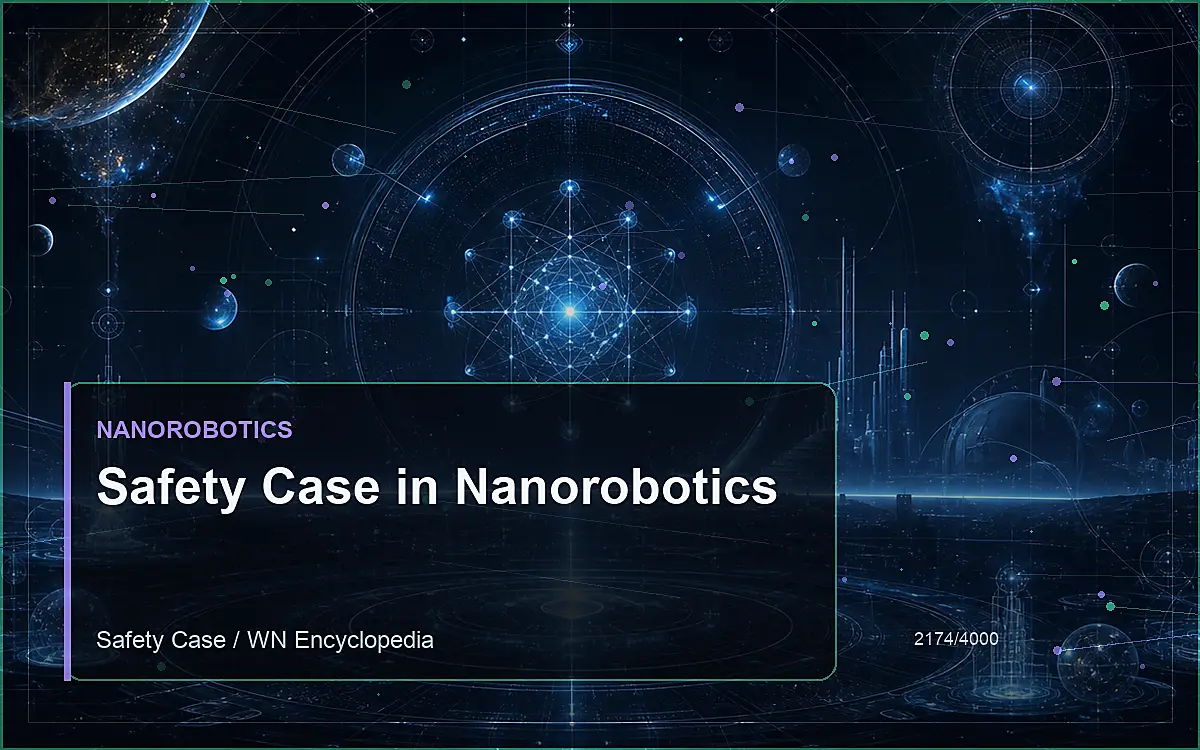 AI-generated encyclopedia reference image for Safety Case in Nanorobotics