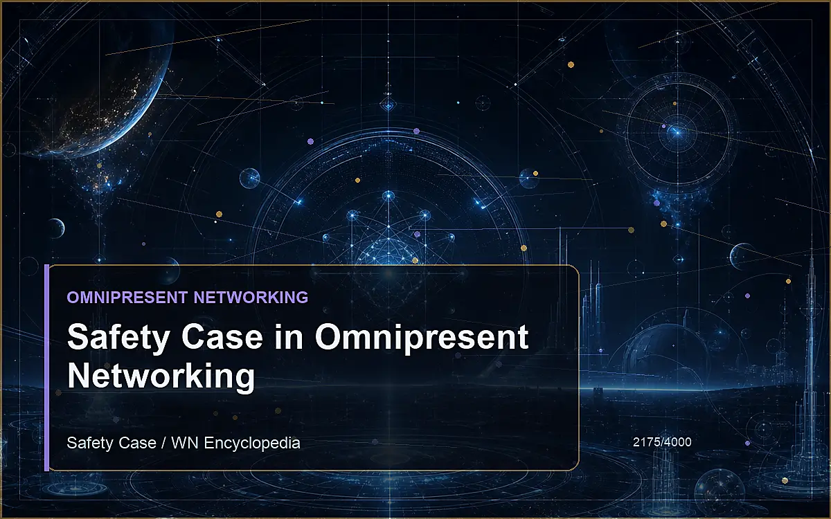 AI-generated encyclopedia reference image for Safety Case in Omnipresent Networking