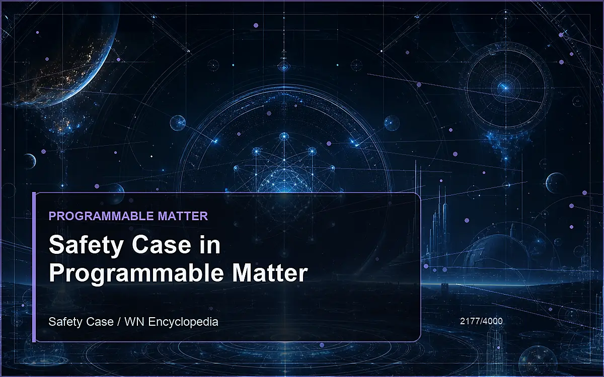 AI-generated encyclopedia reference image for Safety Case in Programmable Matter
